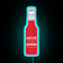 Load image into Gallery viewer, Vodka cruiser design RGB neon sign lightblue 