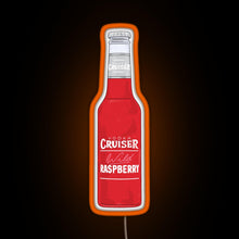 Load image into Gallery viewer, Vodka cruiser design RGB neon sign orange