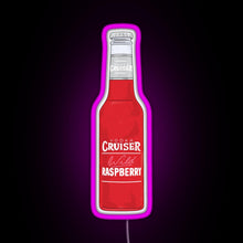 Load image into Gallery viewer, Vodka cruiser design RGB neon sign  pink