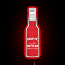 Load image into Gallery viewer, Vodka cruiser design RGB neon sign red