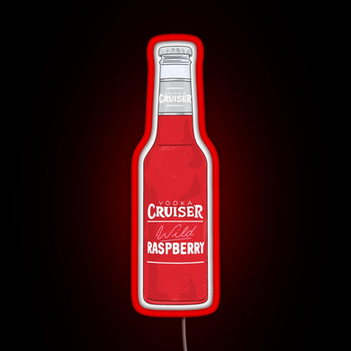 Vodka cruiser design RGB neon sign red