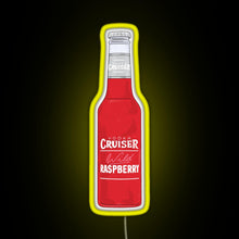 Load image into Gallery viewer, Vodka cruiser design RGB neon sign yellow