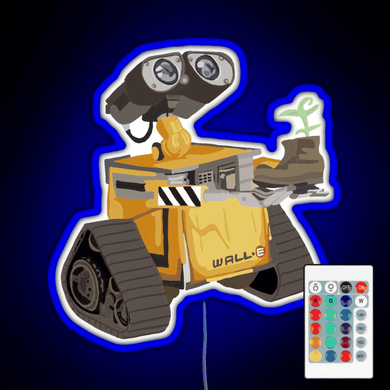 WALL E RGB neon sign remote