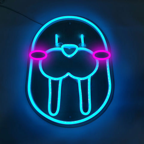 Walrus Neon Sign - Animals Led Wall Neon Decor – Neon Factory