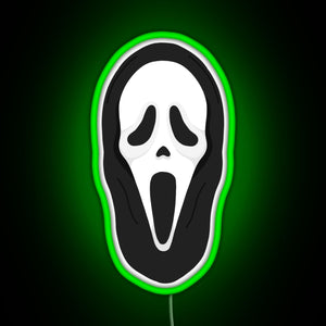 What s your favourite scary movie RGB neon sign green