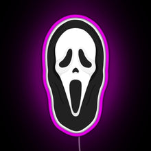 Load image into Gallery viewer, What s your favourite scary movie RGB neon sign  pink