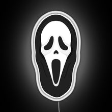 Load image into Gallery viewer, What s your favourite scary movie RGB neon sign white 