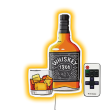 Load image into Gallery viewer, Whiskey Bar Neon Sign