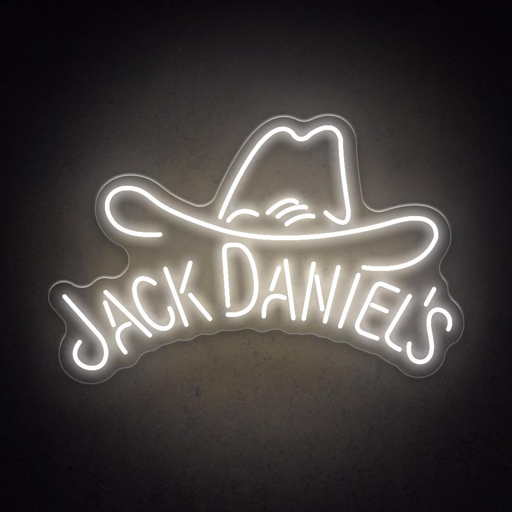 Jack Daniel's Neon Sign – Custom Led Whiskey Bar Light Jack Daniel's Neon Sign – Custom Led Whiskey Bar Light