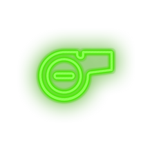 Load image into Gallery viewer, whistle American football football club signal soccer sport whistle Neon led factory