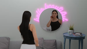 Customized mirror led light
