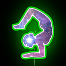 Load image into Gallery viewer, Yoga RGB neon sign green