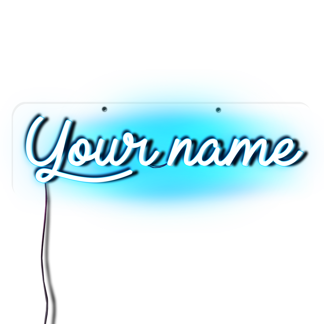 Customize Neon with your name