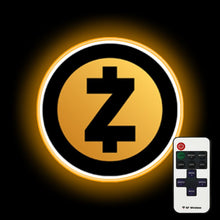 Load image into Gallery viewer, Zcash neon sign