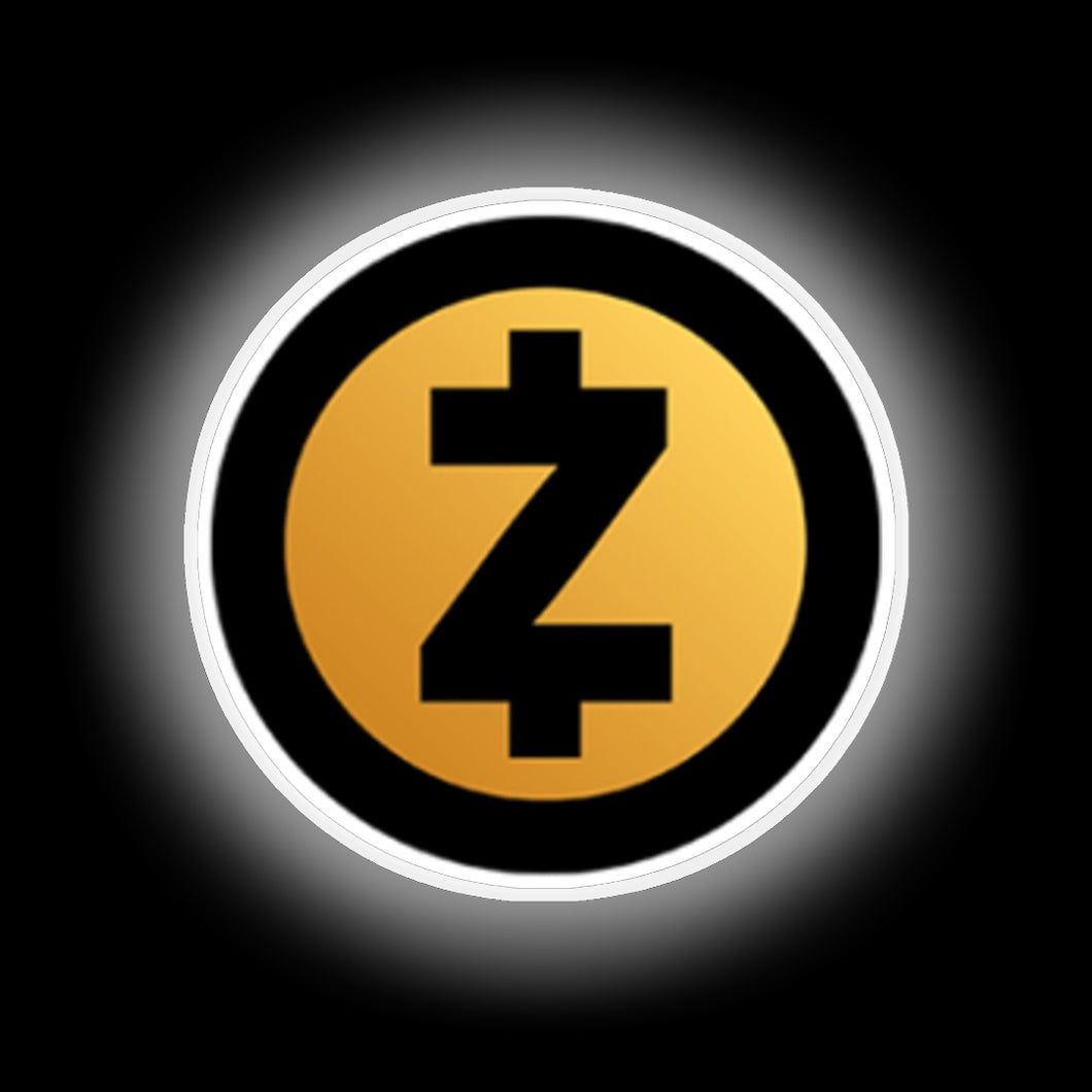 Zcash neon sign